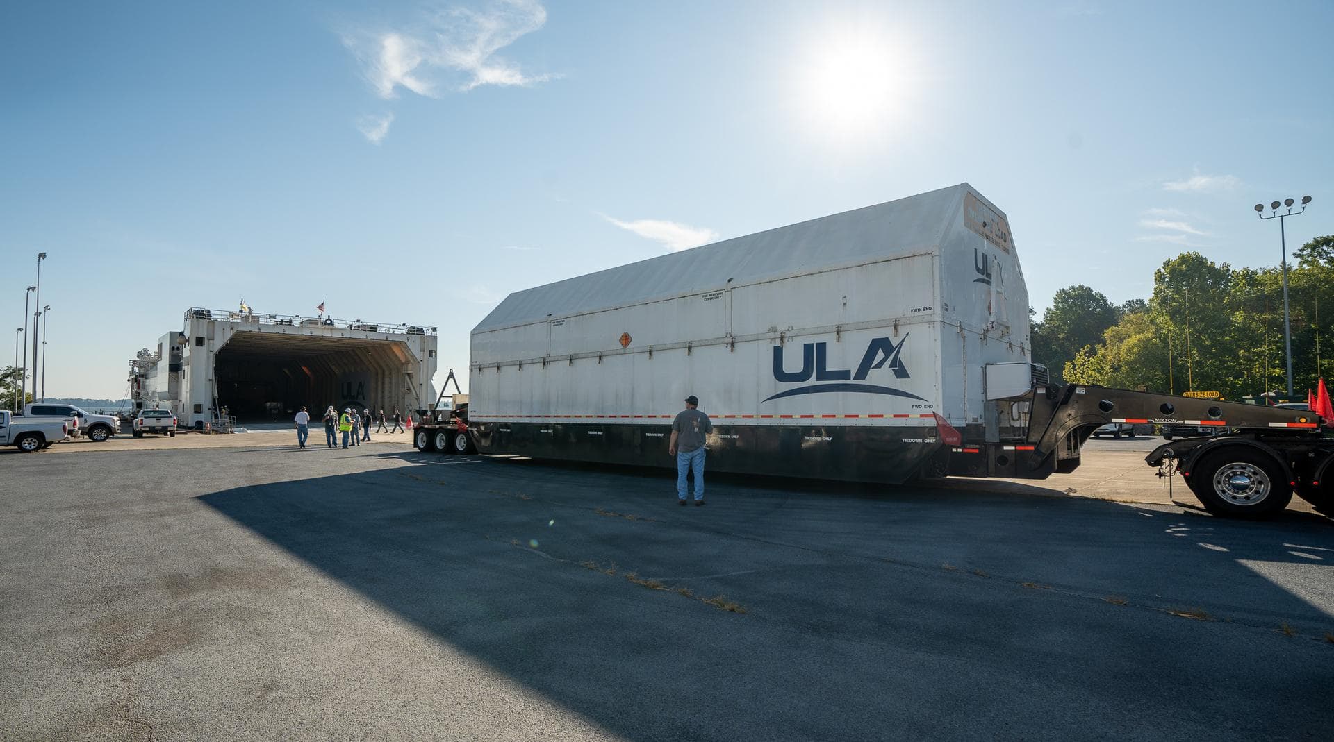 These images and videos show how crews in Alabama prepared the ICPS (interim cryogenic propulsion stage) for NASA’s SLS (Space Launch System) rocket for shipment to Florida between July 29-31. The ICP