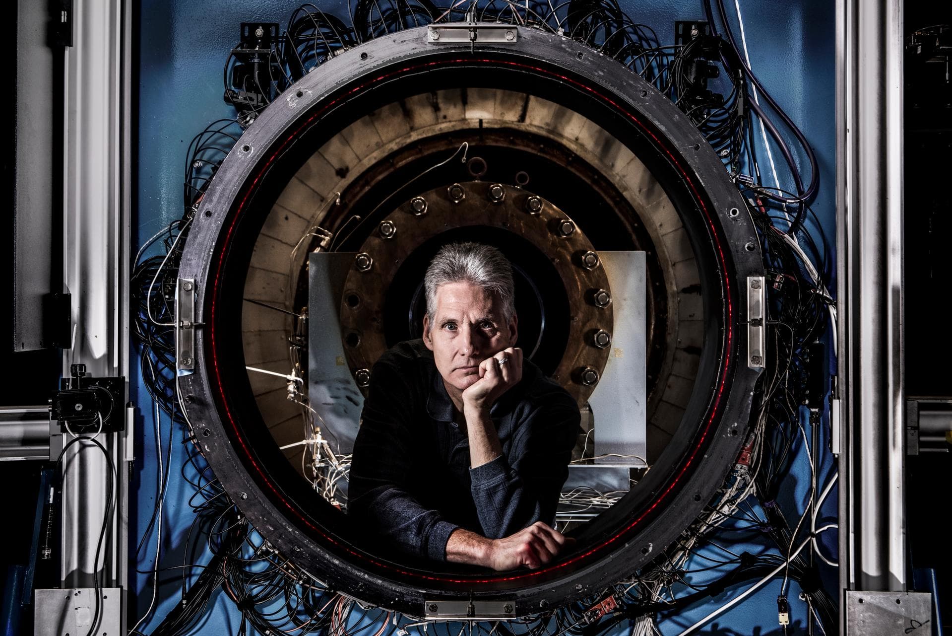 How do you measure a cloud?  Tim Bencic does it with lasers.  The NASA Glenn engineer invented a tomography system for our Propulsion Systems Lab to help understand the dangers of ice crystal icing on