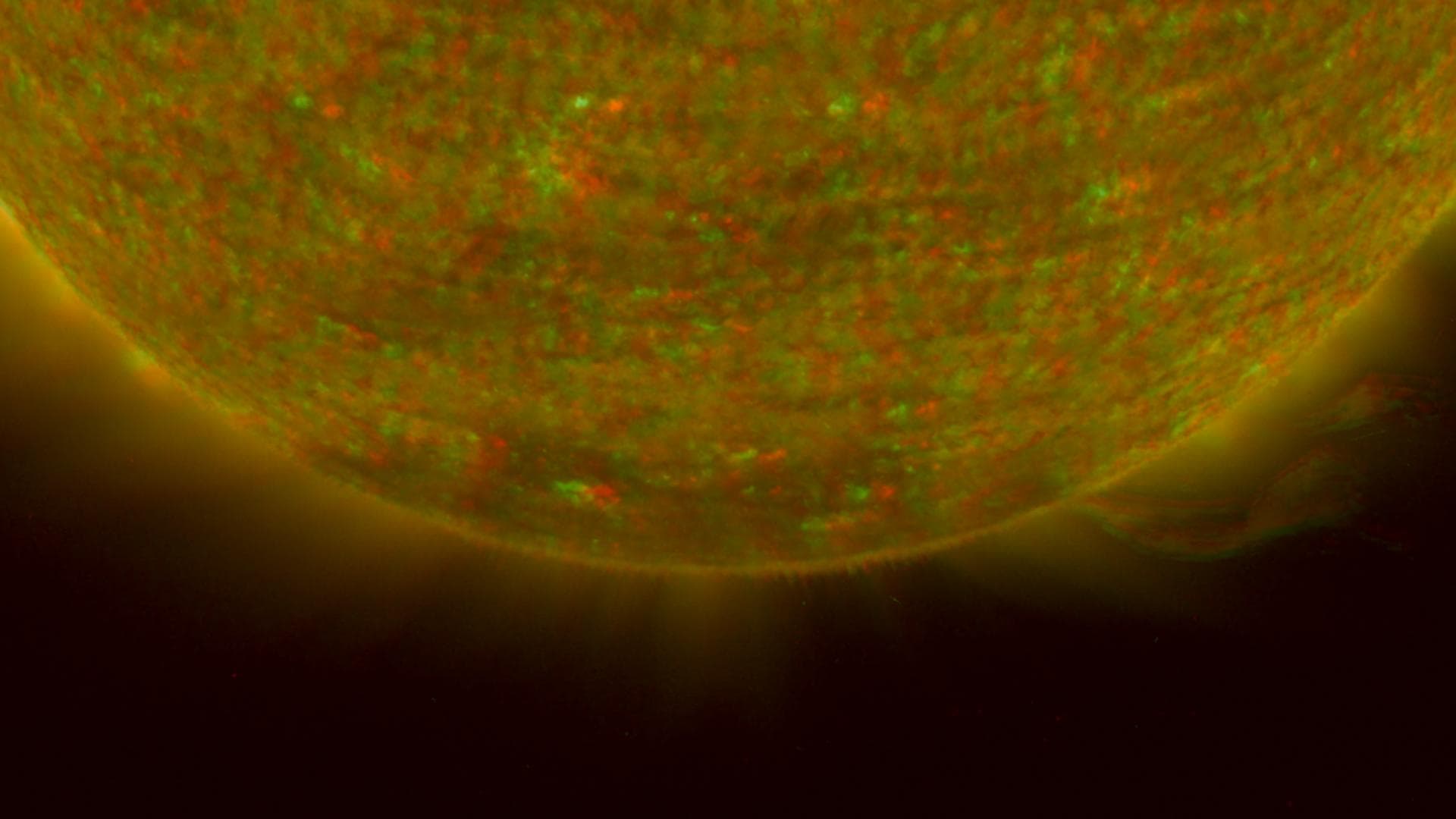 NASA Solar TErrestrial RElations Observatory satellites have provided the first 3-dimensional images of the Sun. This view will aid scientists ability to understand solar physics to improve space weat