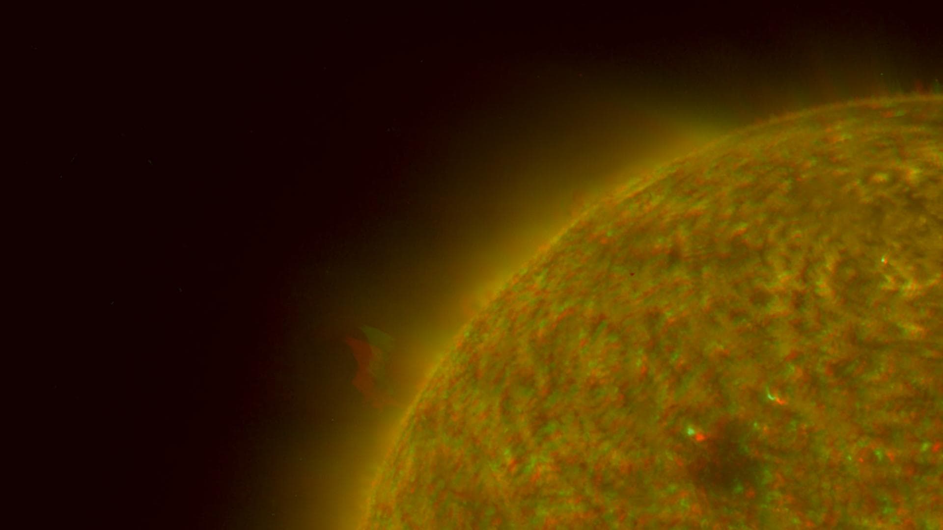 NASA Solar TErrestrial RElations Observatory satellites have provided the first 3-dimensional images of the Sun. This view will aid scientists ability to understand solar physics to improve space weat