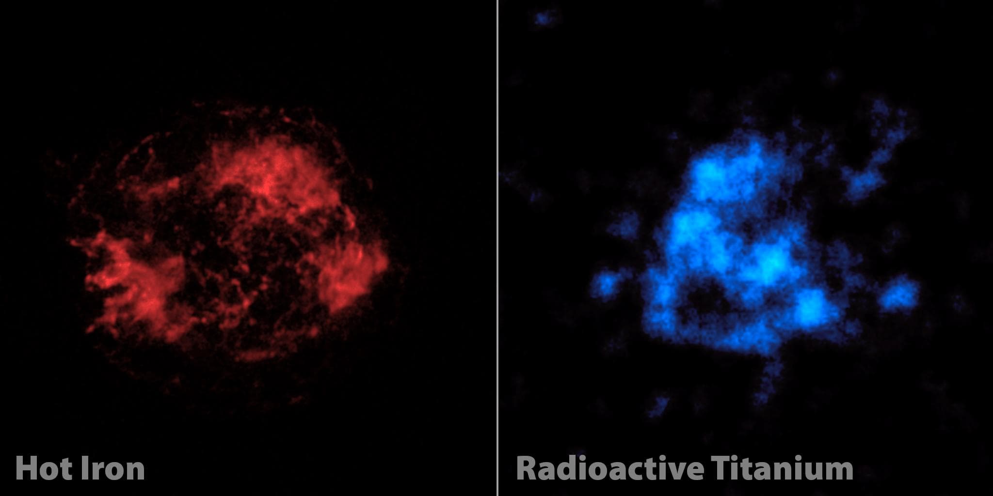 When astronomers first looked at images of a supernova remnant called Cassiopeia A, captured by NASA NuSTAR. The mystery of Cassiopeia A Cas A, a massive star that exploded in a supernova more than 11