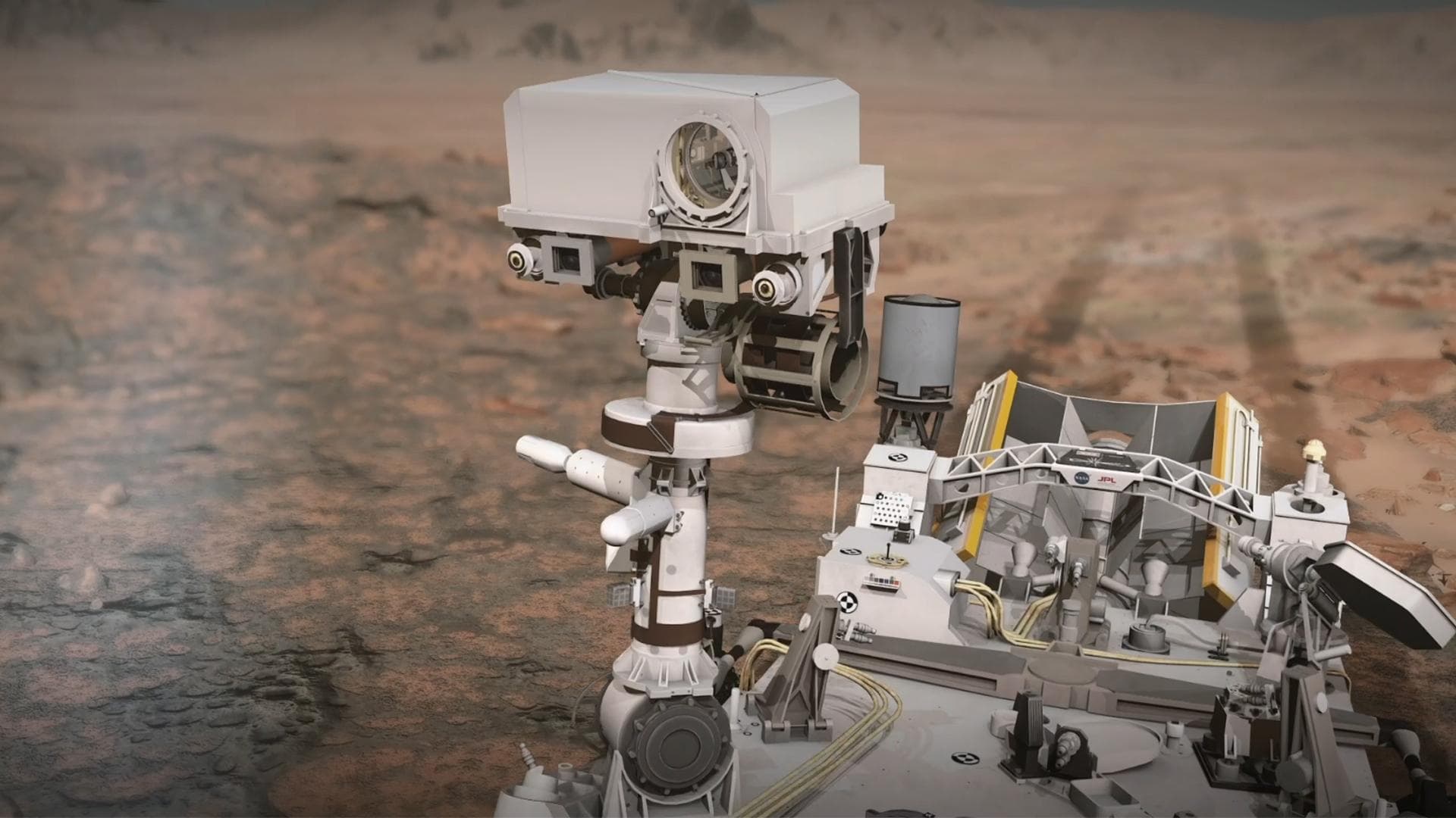 This narrated animation shows NASA's Perseverance rover on Mars and how the rover's SuperCam laser instrument works.  SuperCam is led by Los Alamos National Laboratory in New Mexico, where the instrum