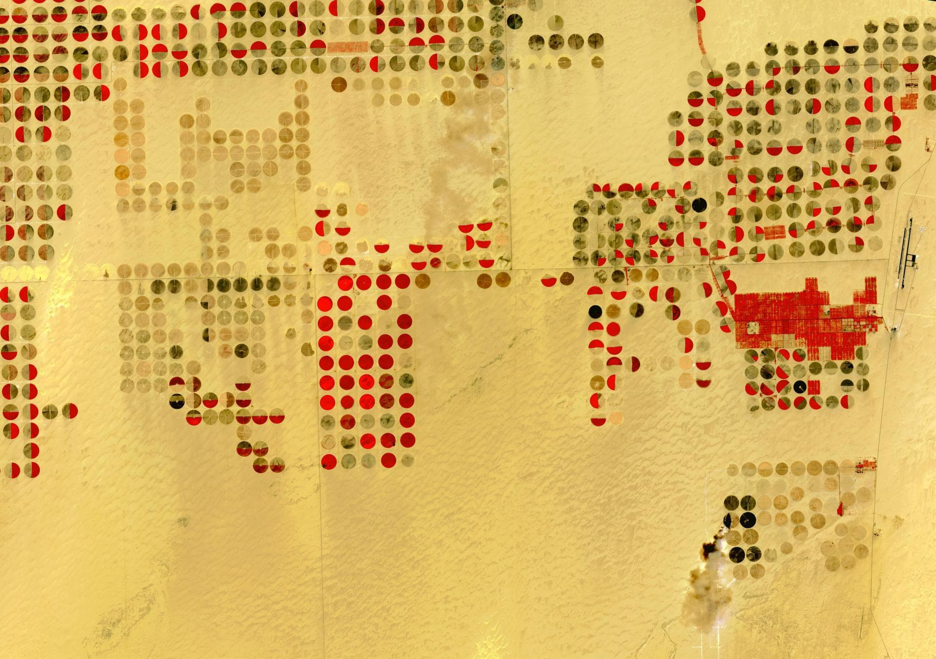 The Nubian Sandstone Aquifer System is the world's largest fossil water aquifer system. It covers an estimated area of 2.6 million square kilometers, including parts of Sudan, Chad, Libya, and most of