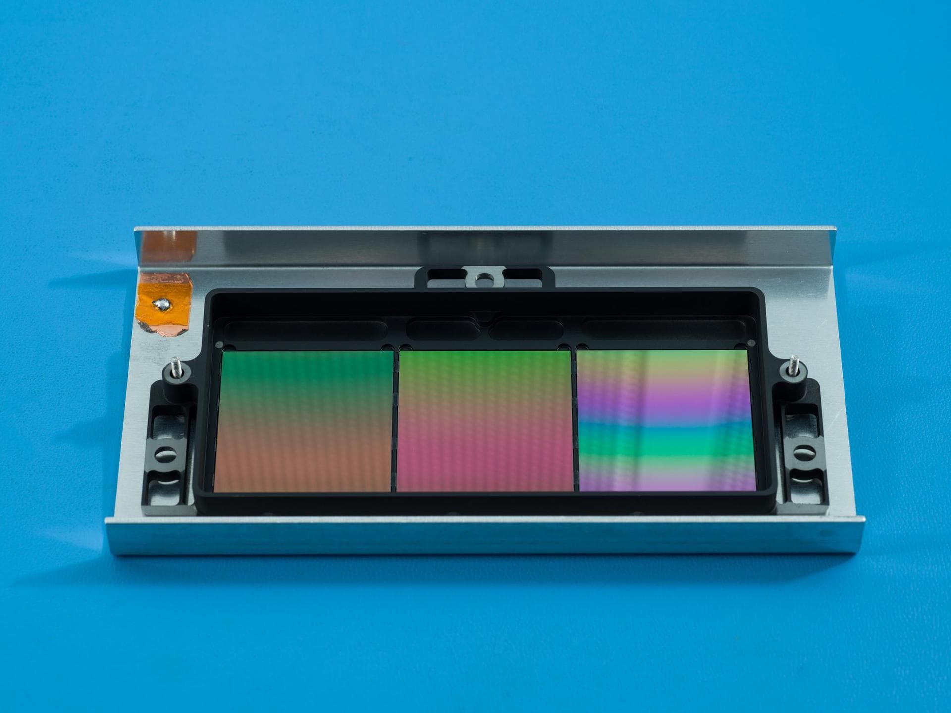 NASA's SPHEREx mission will use these filters to conduct spectroscopy, a technique that lets scientists measure individual wavelengths of light from a source, which can reveal information such as the 