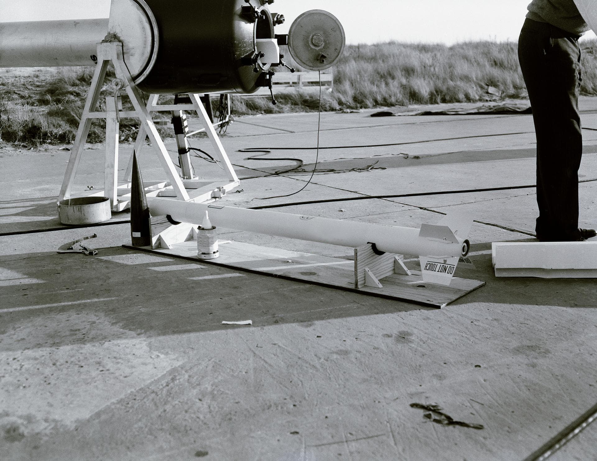 ARCAS Rocket #E1-235 Image taken at Wallops Island