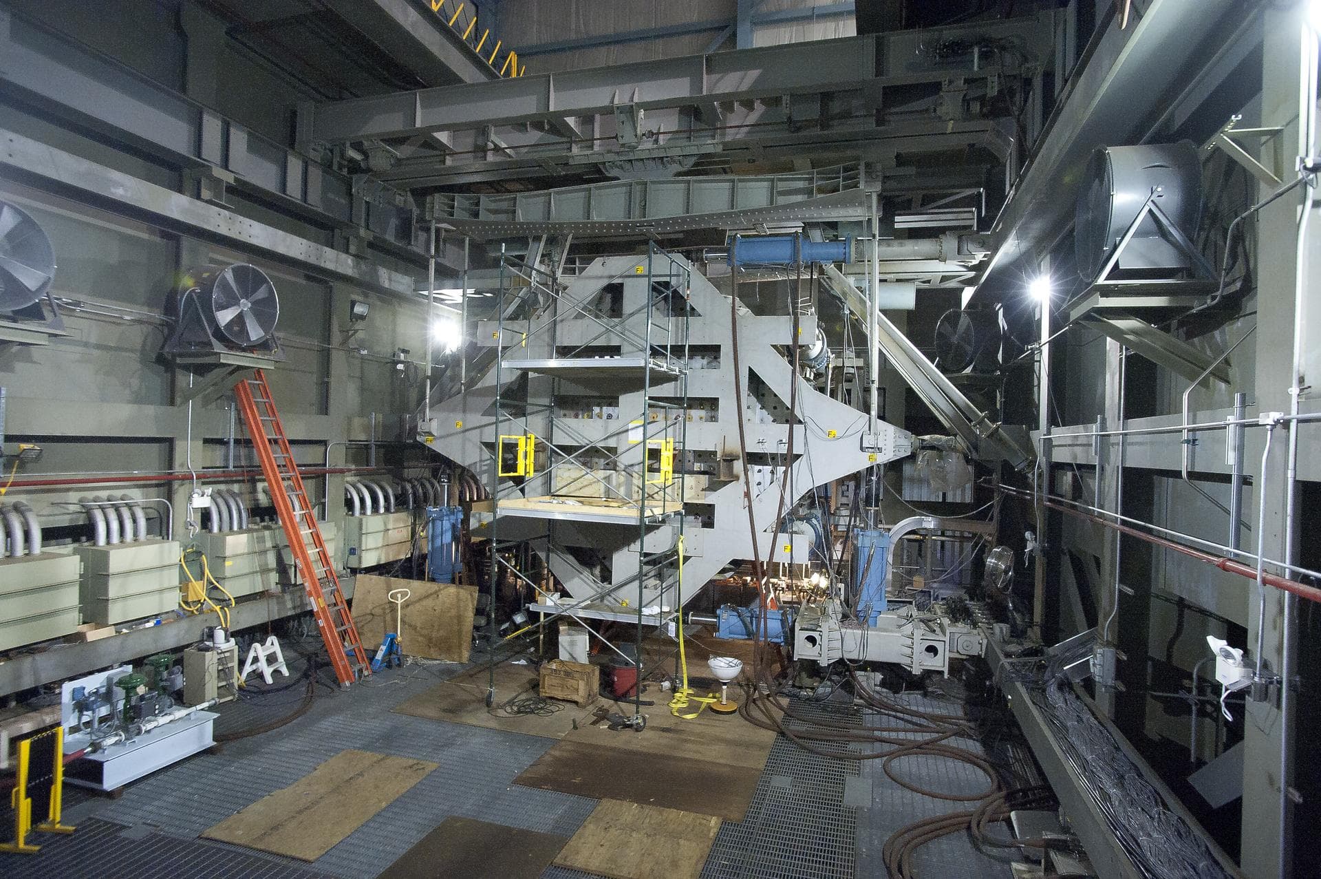 ERA COLTS 30 Toot Checkout Structure Installation: Document relocation of COLTS loading platen 30 Foot Station and installation of 30 Foot Checkout Structure