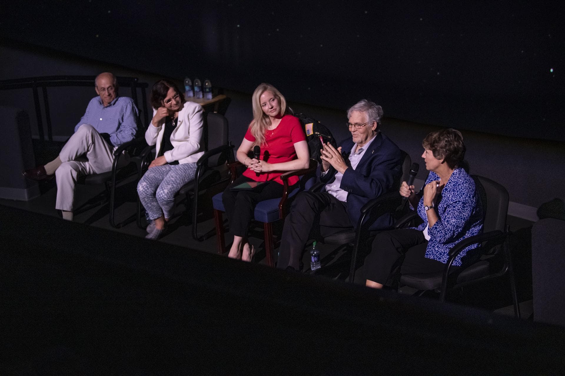 The 20th year of the Chandra X-ray Telescope was celebrated at the U.S. Space and Rocket Center's planetarium. The speakers were retired Astronaut Eileen Collins, Astrophysicist at the "Chandra X-ray