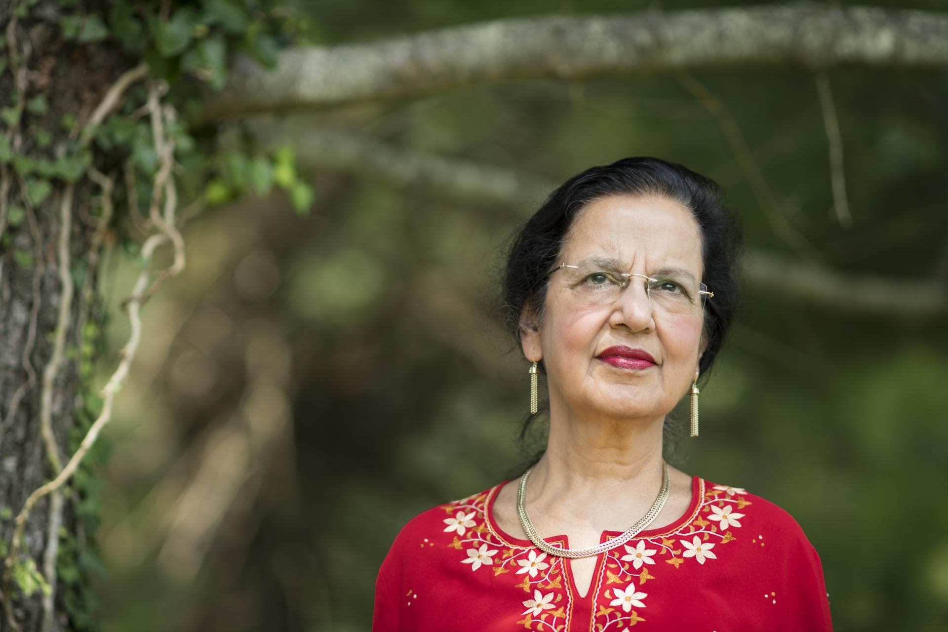 “I was born in India soon after we got independence from the British. So we were just beginning to get access to education. My mother was very keen that her daughters get an education. She was a big m