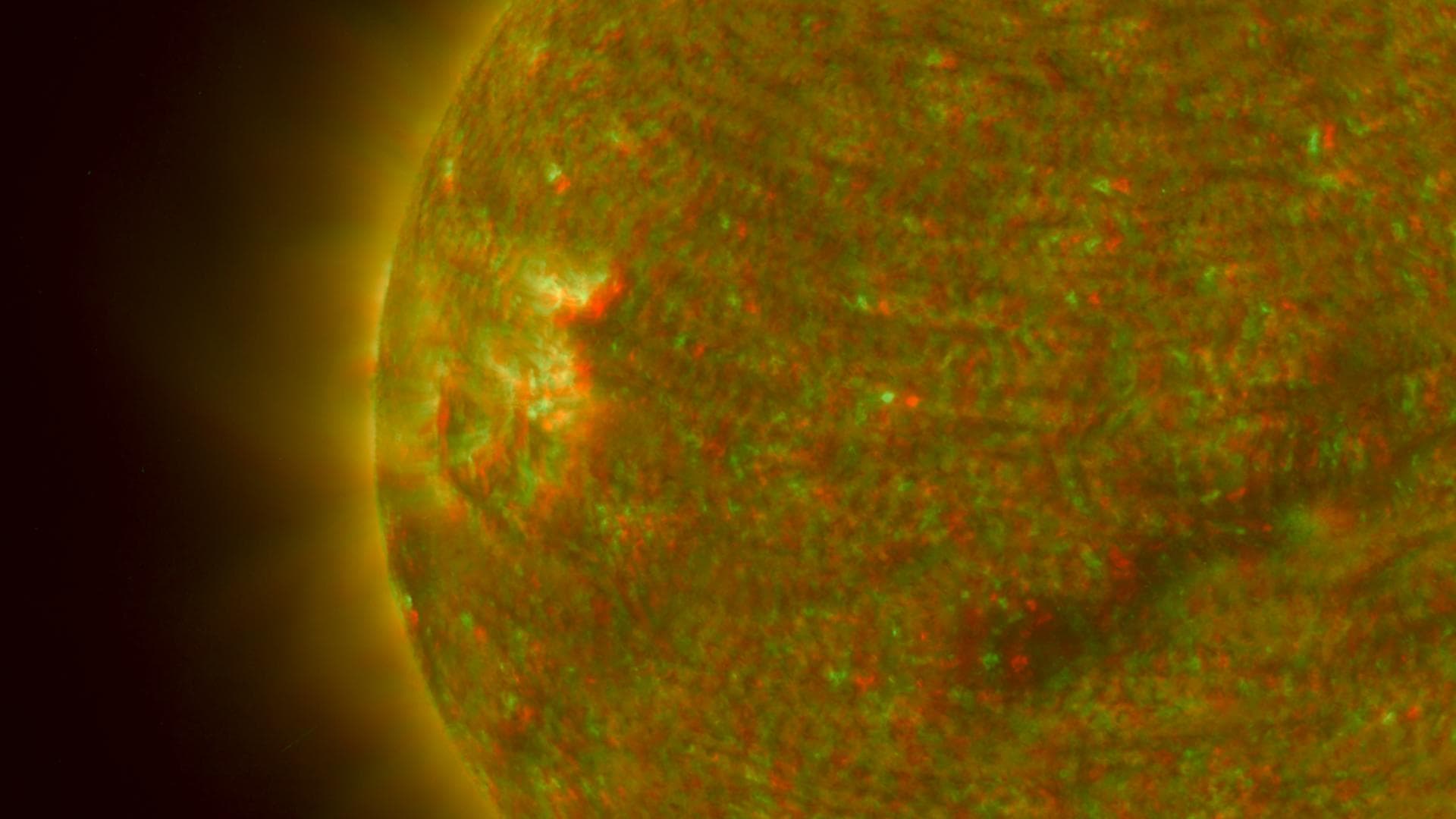 NASA Solar TErrestrial RElations Observatory satellites have provided the first 3-dimensional images of the Sun. This view will aid scientists ability to understand solar physics to improve space weat