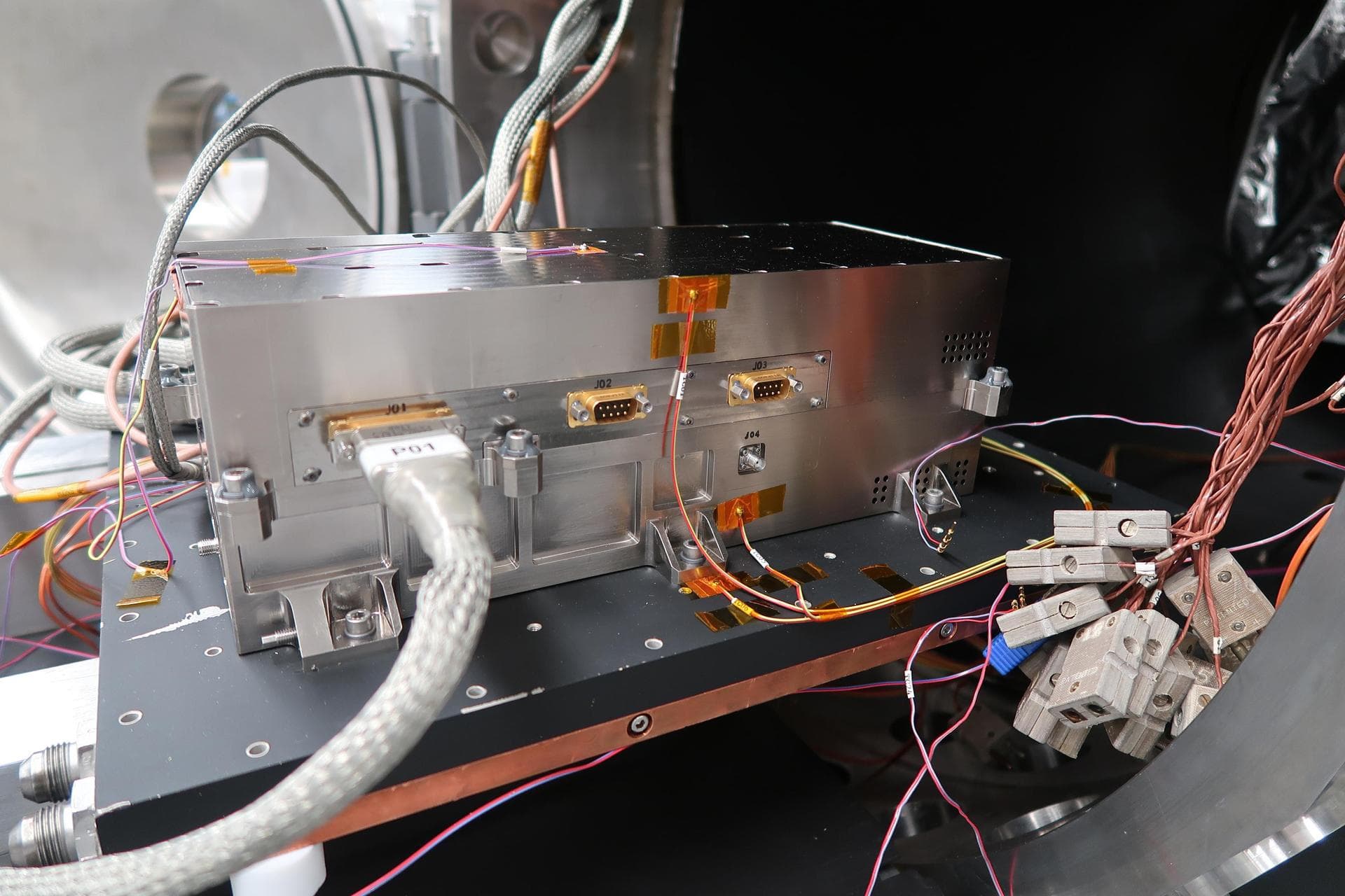 NASA's Jet Propulsion Laboratory built and shipped the receiver, transmitter and electronics necessary to complete the radar instrument for ESA's (European Space Agency's) Jupiter Icy Moons Explorer (