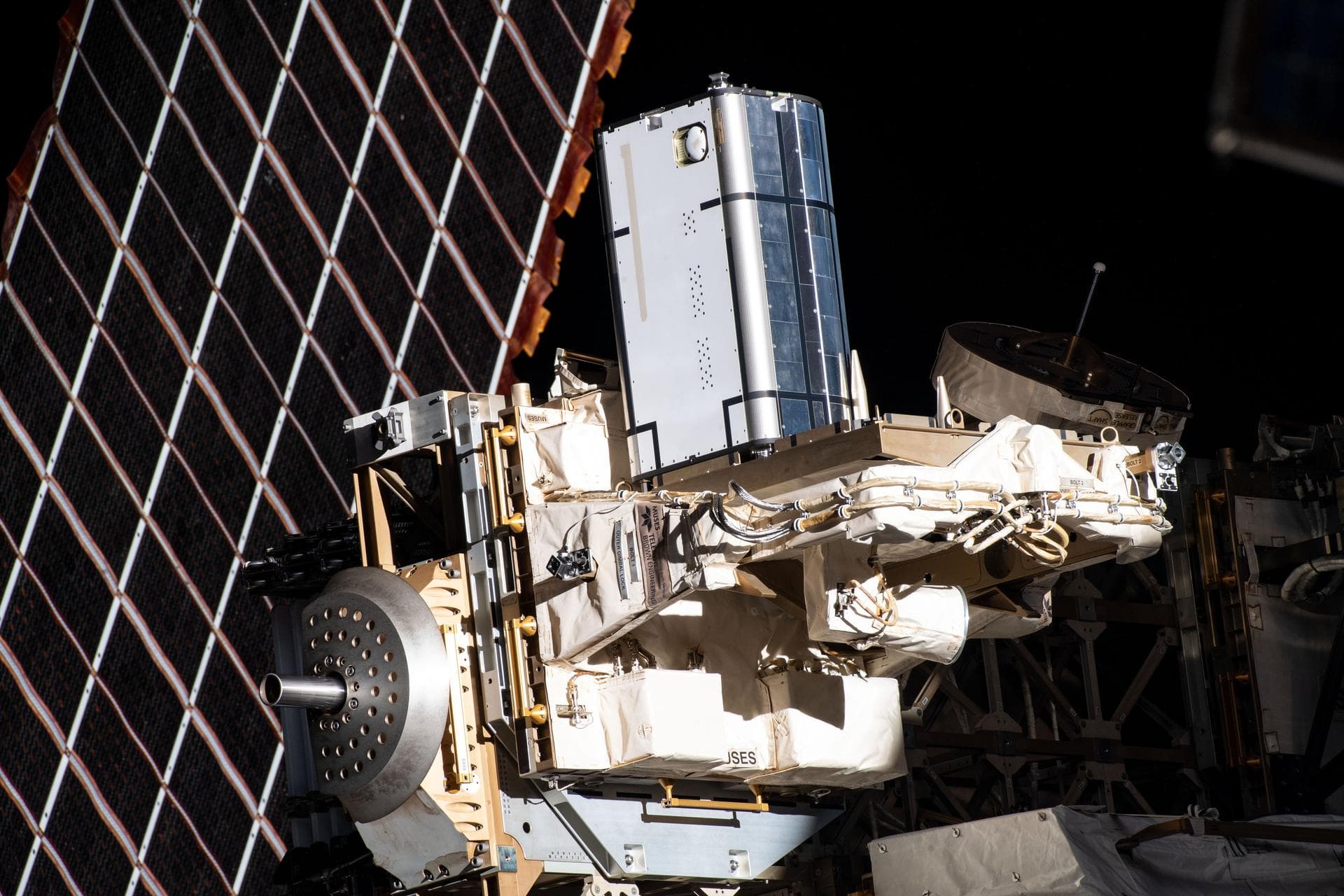 iss067e055847 (5/16/2022) --- Multiple User System for Earth Sensing (MUSES) is the first multi-user facility on an ISS ExPRESS Logistics Carrier (ELC). The facility primarily serves as a platform for