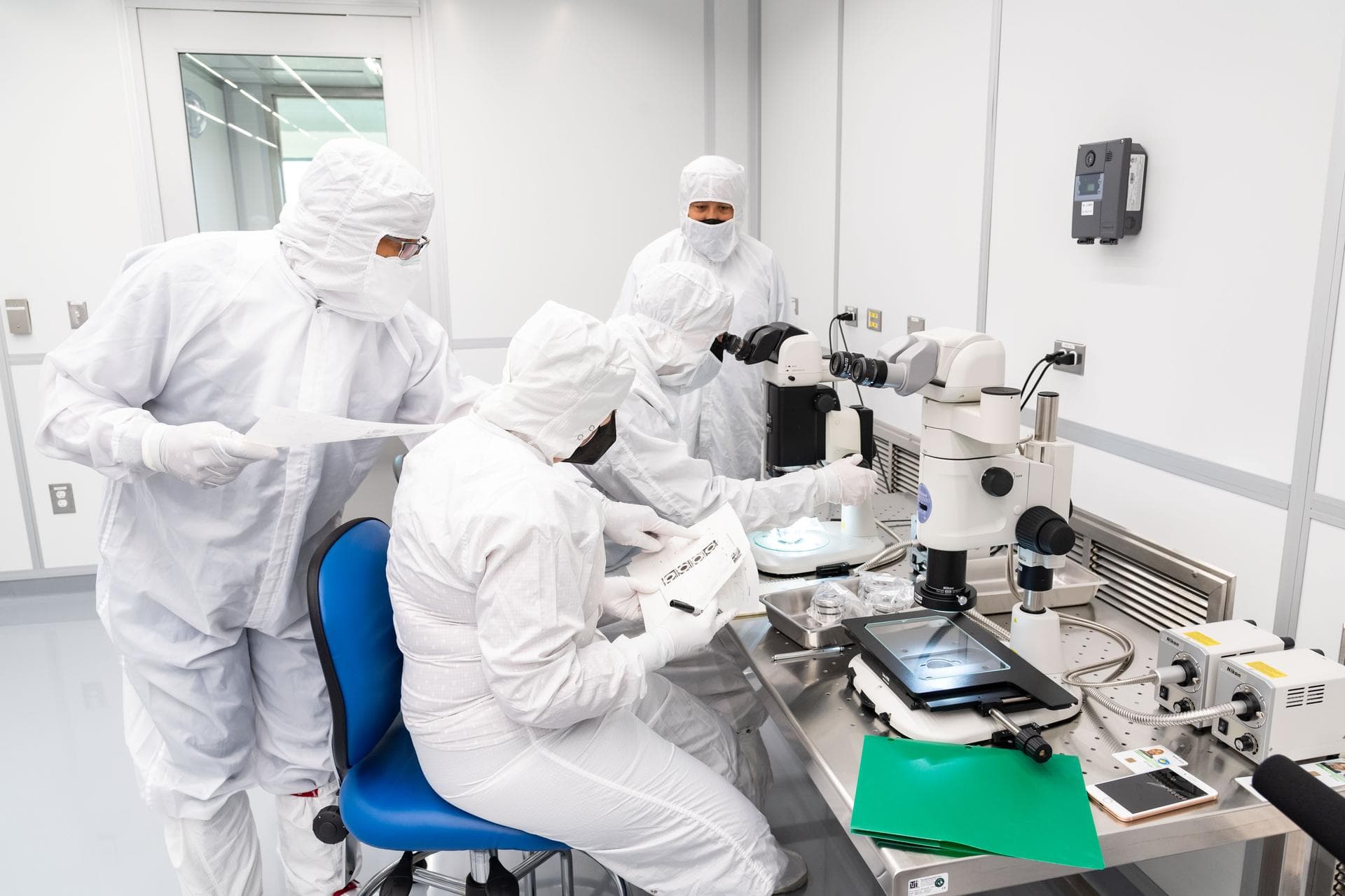 Scientists in the Astromaterials Research and Exploration Science (ARES) Division at NASA’s Johnson Space Center study samples retrieved by the Japan Aerospace Exploration Agency’s (JAXA) Hayabusa2 sp